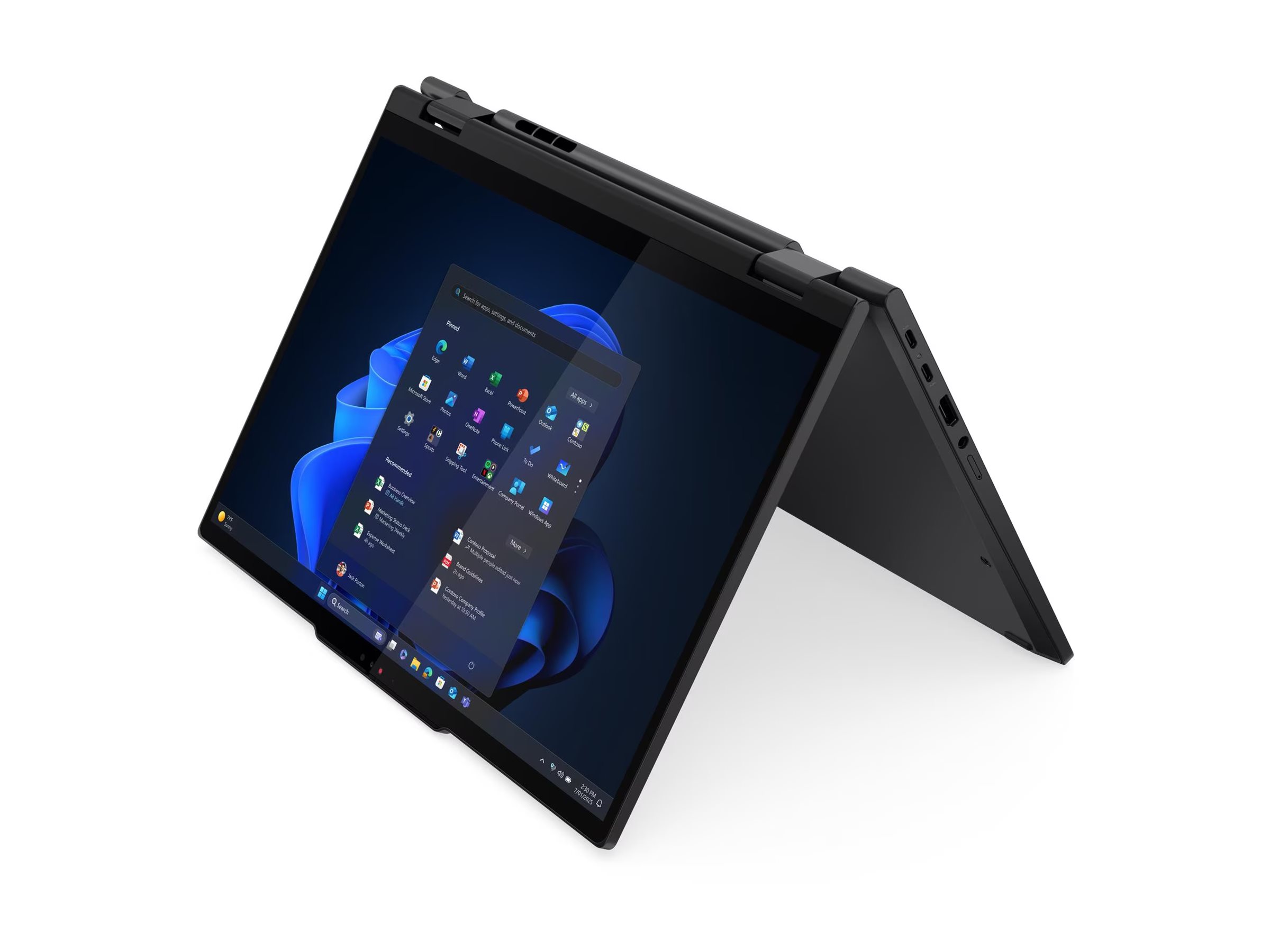 Lenovo ThinkPad T14s 2-in-1 Gen 1 21R3 14" 1920 x 1200 (WUXGA) 255U 32GB 1TB Intel Graphics Windows 11 Pro
