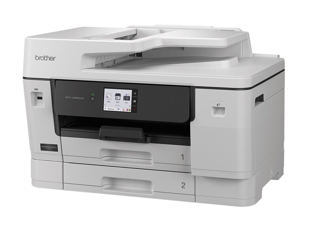 Brother MFCJ6960DWRE1 - Color Inkjet - A3 Duplex - 31 ppm Multifunktion - Farve - Blæk