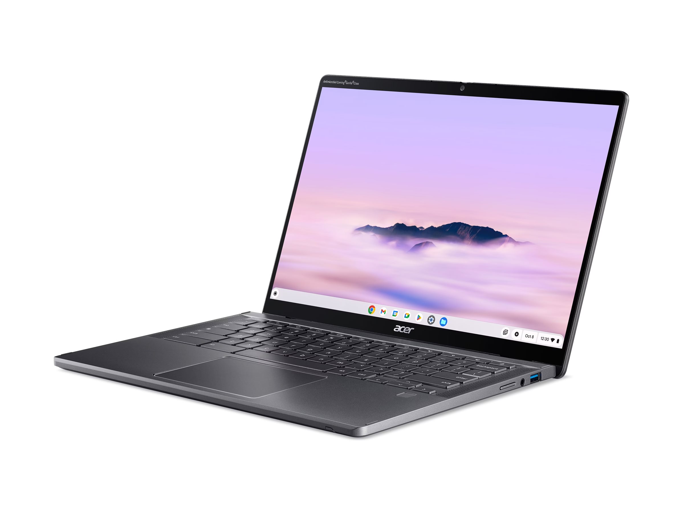 Acer Chromebook Plus Spin 714 CPE794-1N-TCO - Flipdesign - Intel Core Ultra 5 - 115U / op til 4.2 GHz - Chrome OS - Intel Graphics - 16 GB RAM - 256 GB SSD NVMe - 14 IPS touchscreen 1920 x 1200