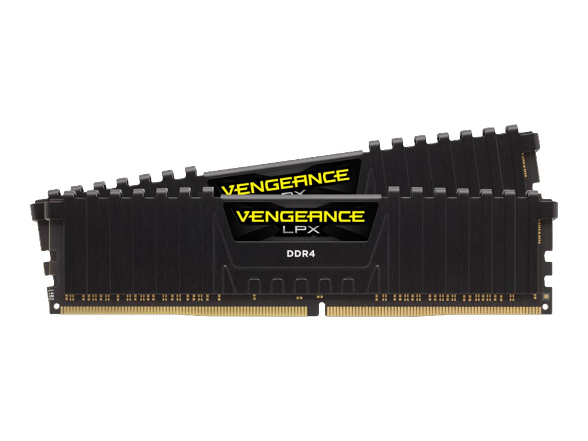 Corsair Vengeance LPX DDR4-3200 - 16GB - CL16 - Dual Channel (2 pcs) - Intel XMP - Sort
