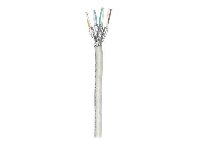 Intellinet Network Bulk Cat6 Cable, 23 AWG, Solid Wire, 305m, Grey, Copper, S/FTP, Box CAT 6 Afskærmet parsnoet (STP) 305m Bulkkabel Grå