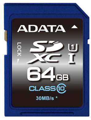 ADATA Premier UHS-I SDXC 64GB 30MB/s