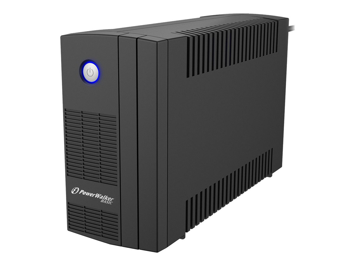 Powerwalker Basic Vi 850 Sb Ups-enhed Interaktivt Indgangsstik 0,85 Kva 480 W 2 Ac Stikkontakt(er)