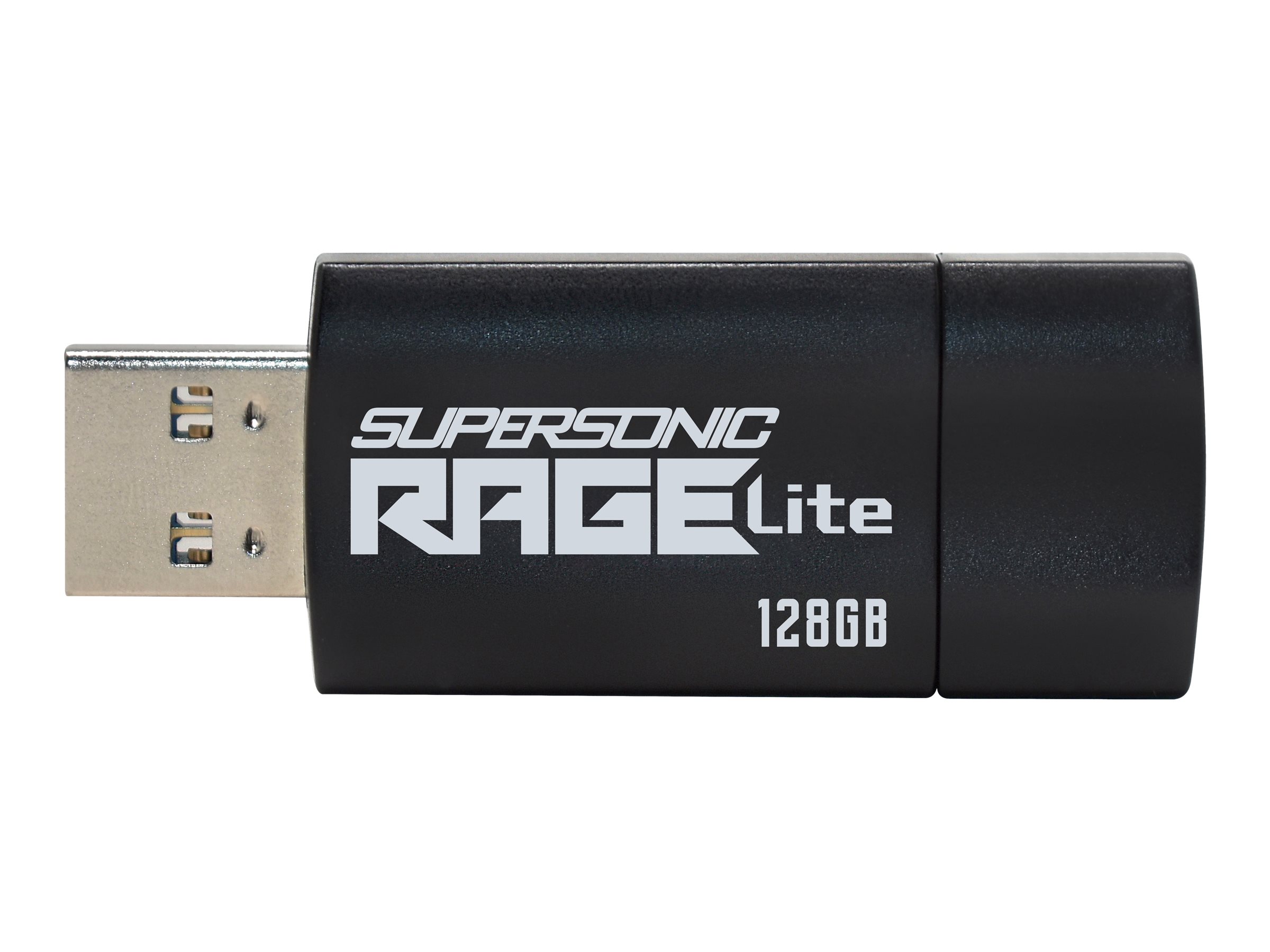 Patriot Supersonic Rage Lite 128GB USB 3.2 Gen 1 USB stick Sort Blå