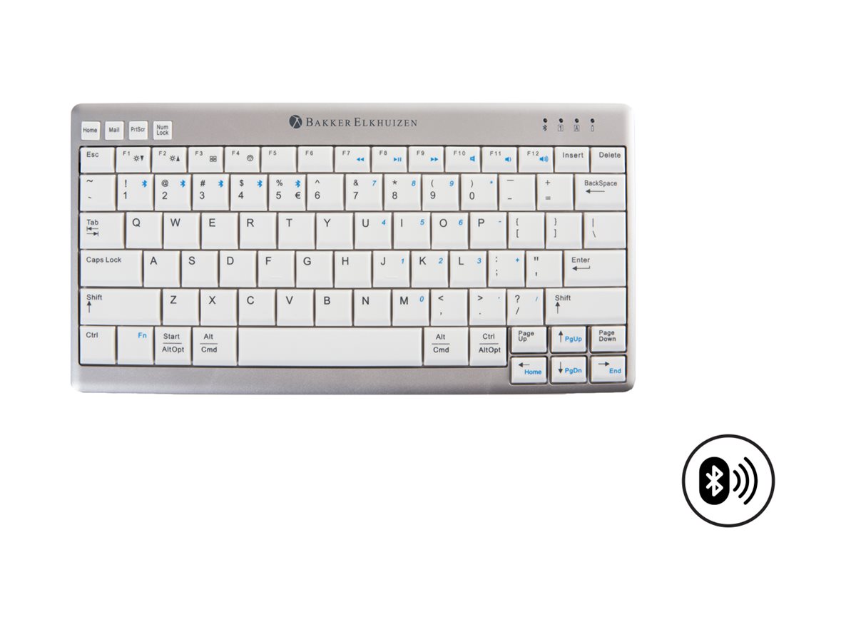 Bakker Elkhuizen UltraBoard 950 Wireless Tastatur Trådløs USA/Europa