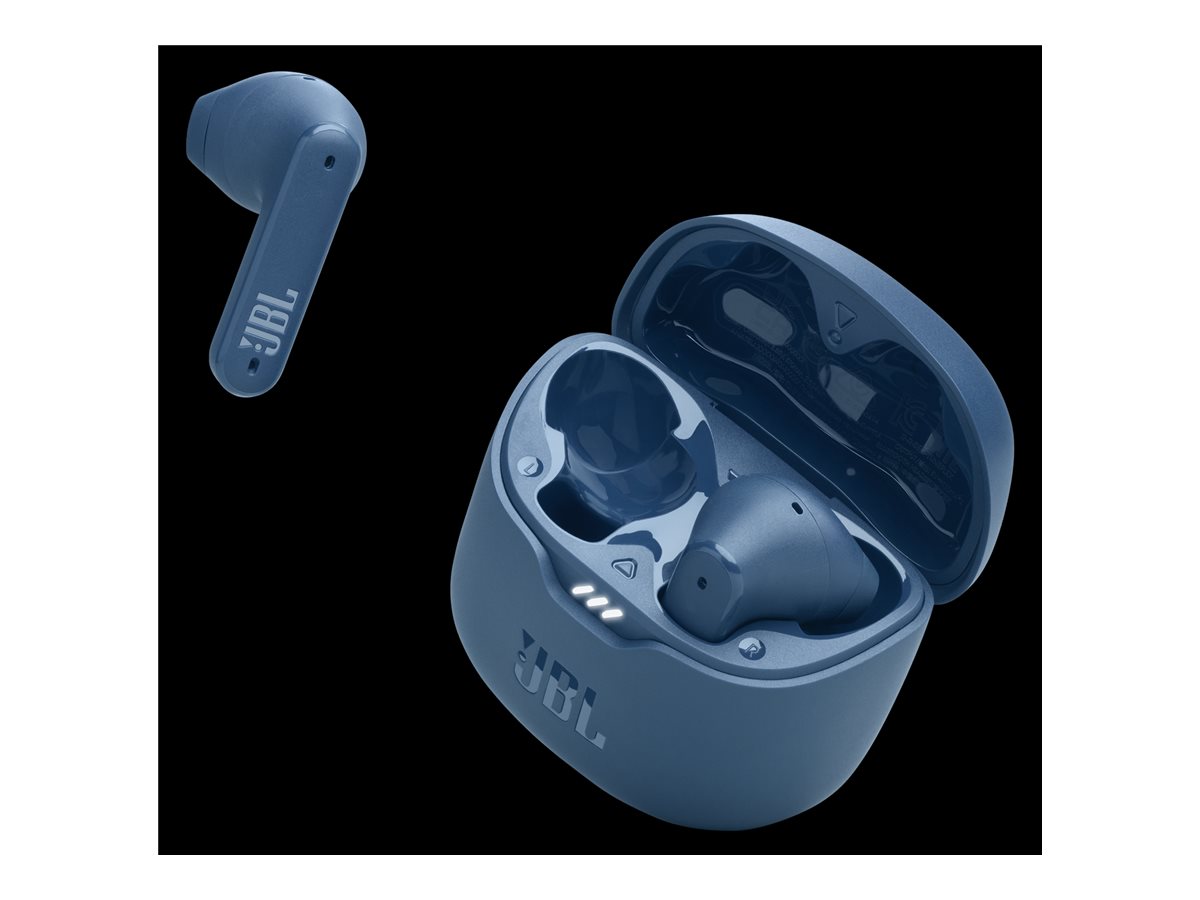 JBL TUNE Flex - Ægte trådløse øretelefoner med mik. - ørespids - Bluetooth - aktiv støjfjerning - blå