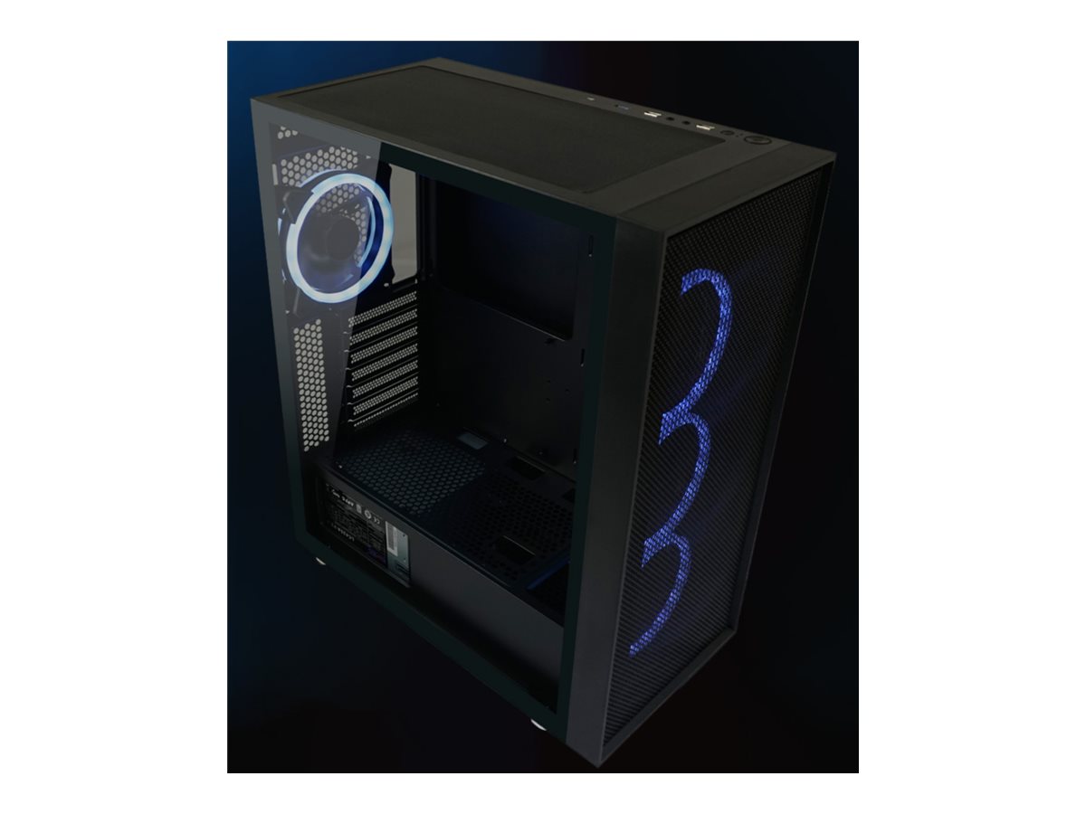 LC Power Gaming 802B - Black_Wanderer_X - Kabinet - Tower - Sort