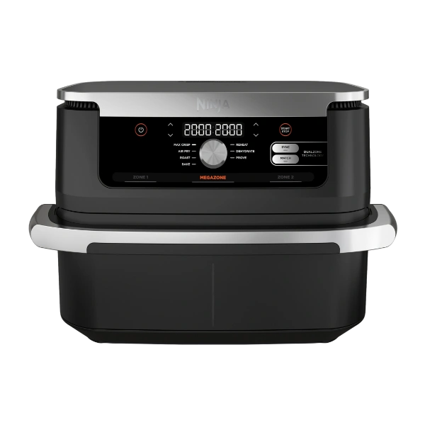 Ninja AF500EU, Varmluftsteger, 10,4 L, 40 °C, 240 °C, 8 person(er), Dobbelt