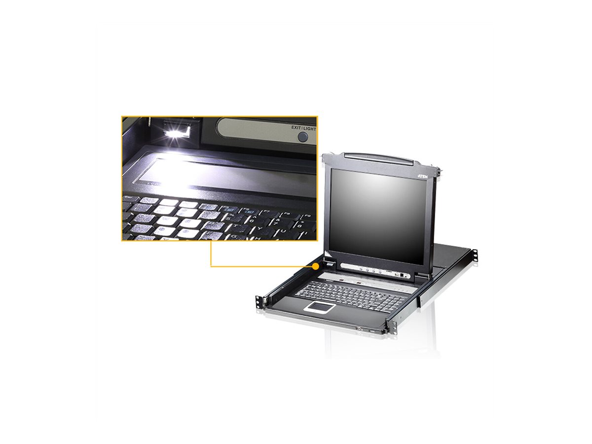 ATEN Slideaway CL5708MW KVM-konsol