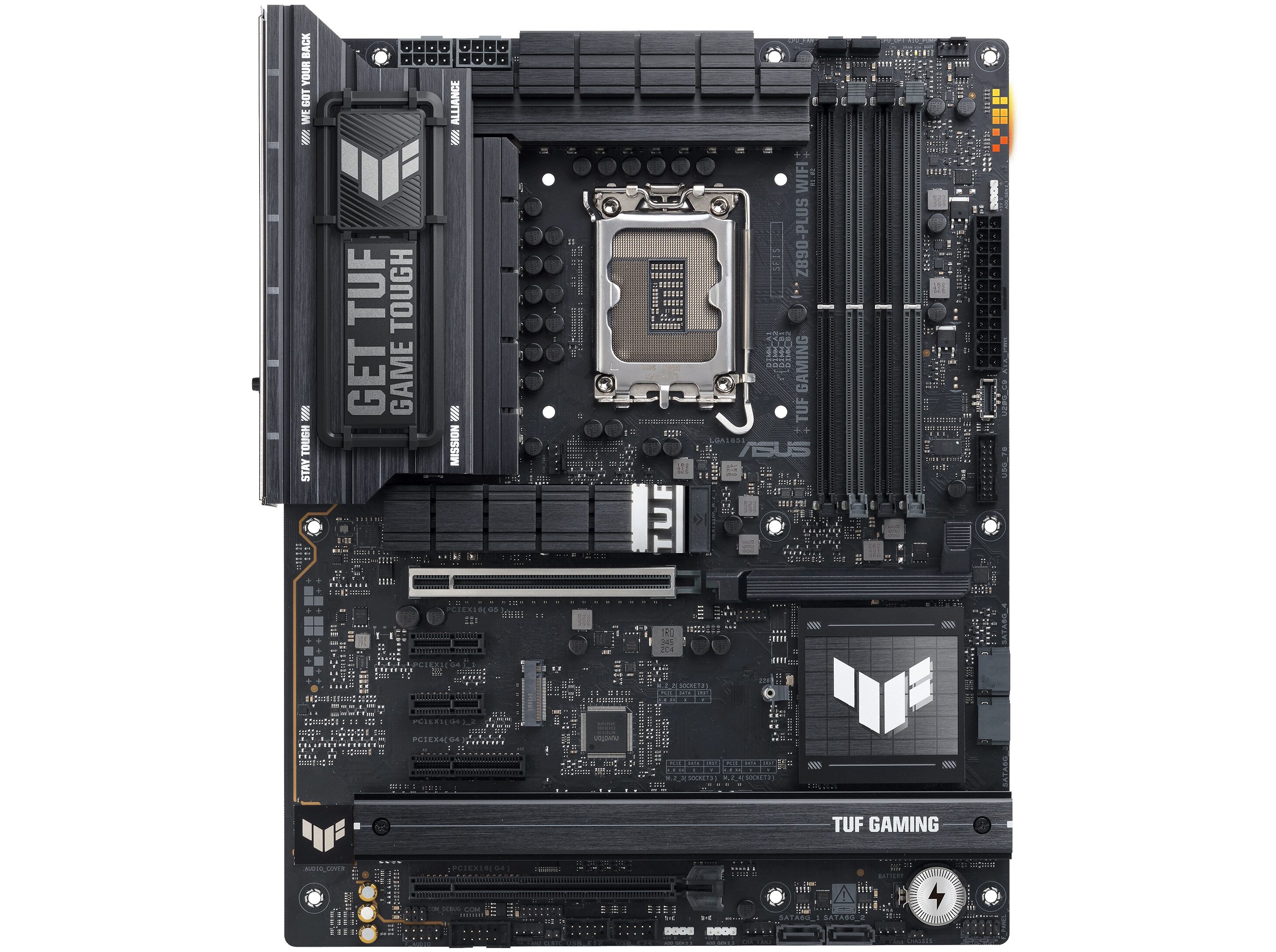 ASUS TUF GAMING Z890-Plus WIFI ATX LGA1851 sokkel Intel Z890 billede