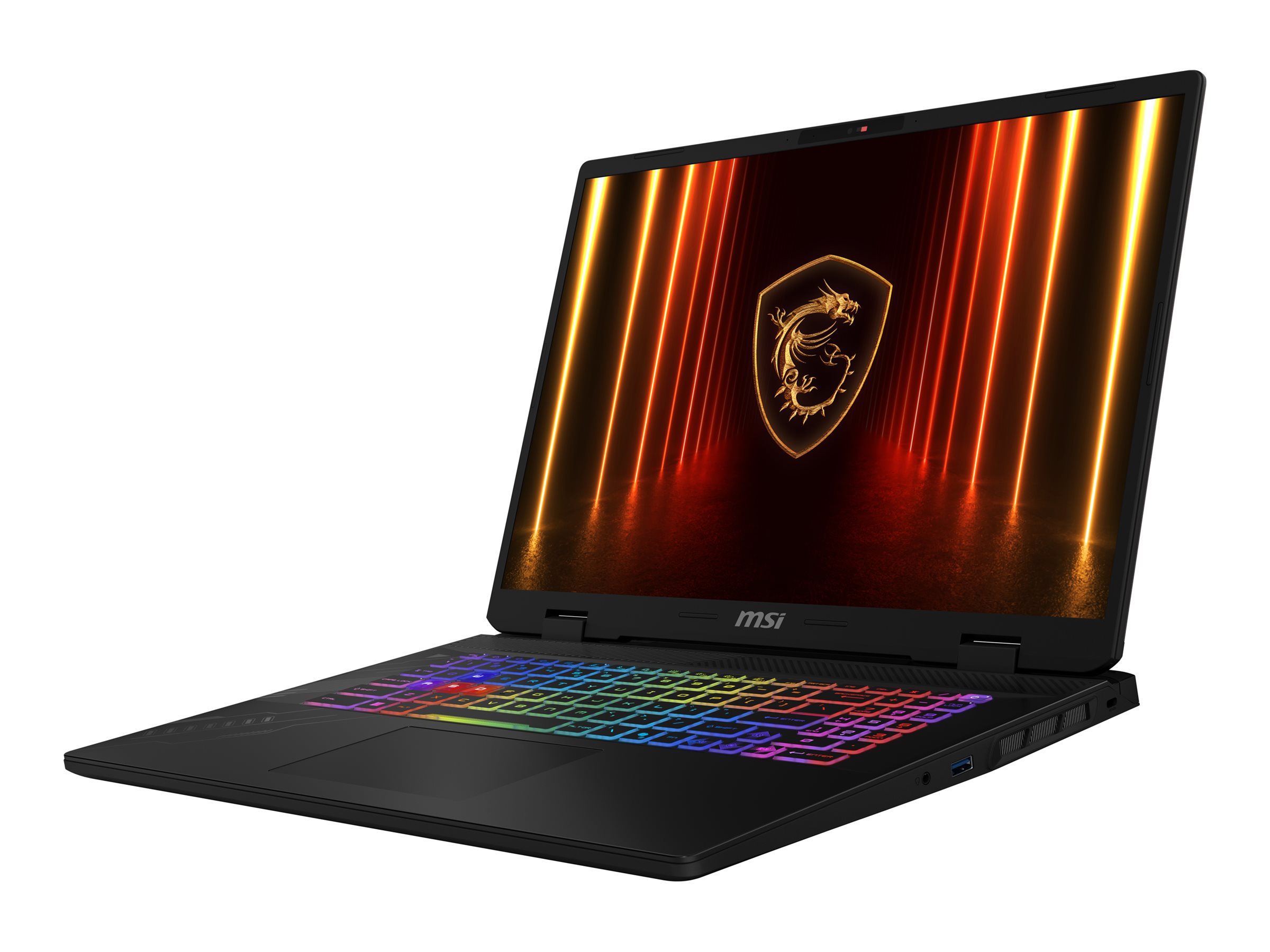 MSI Crosshair A17 HX D8WFKG-005NEU 17.3" 2560 x 1600 8940HX 16GB 1TB NVIDIA GeForce RTX 5060 / AMD Radeon 610M Windows 11 Home billede