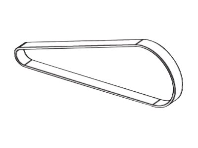 Zebra Kit Drive Belt For 300 & 600 Dpi Zmx00 Printerbælte