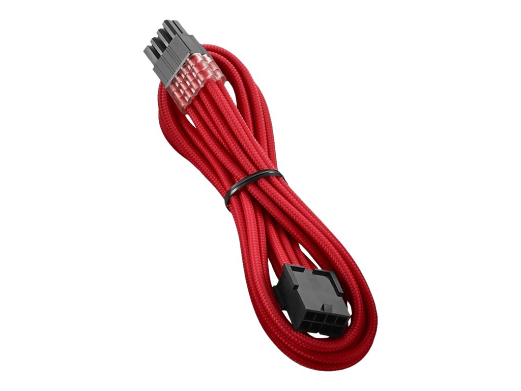 CableMod PRO ModMesh 8-Pin PCIe extension - 45cm, red Strømkabel - GEEKD.dk