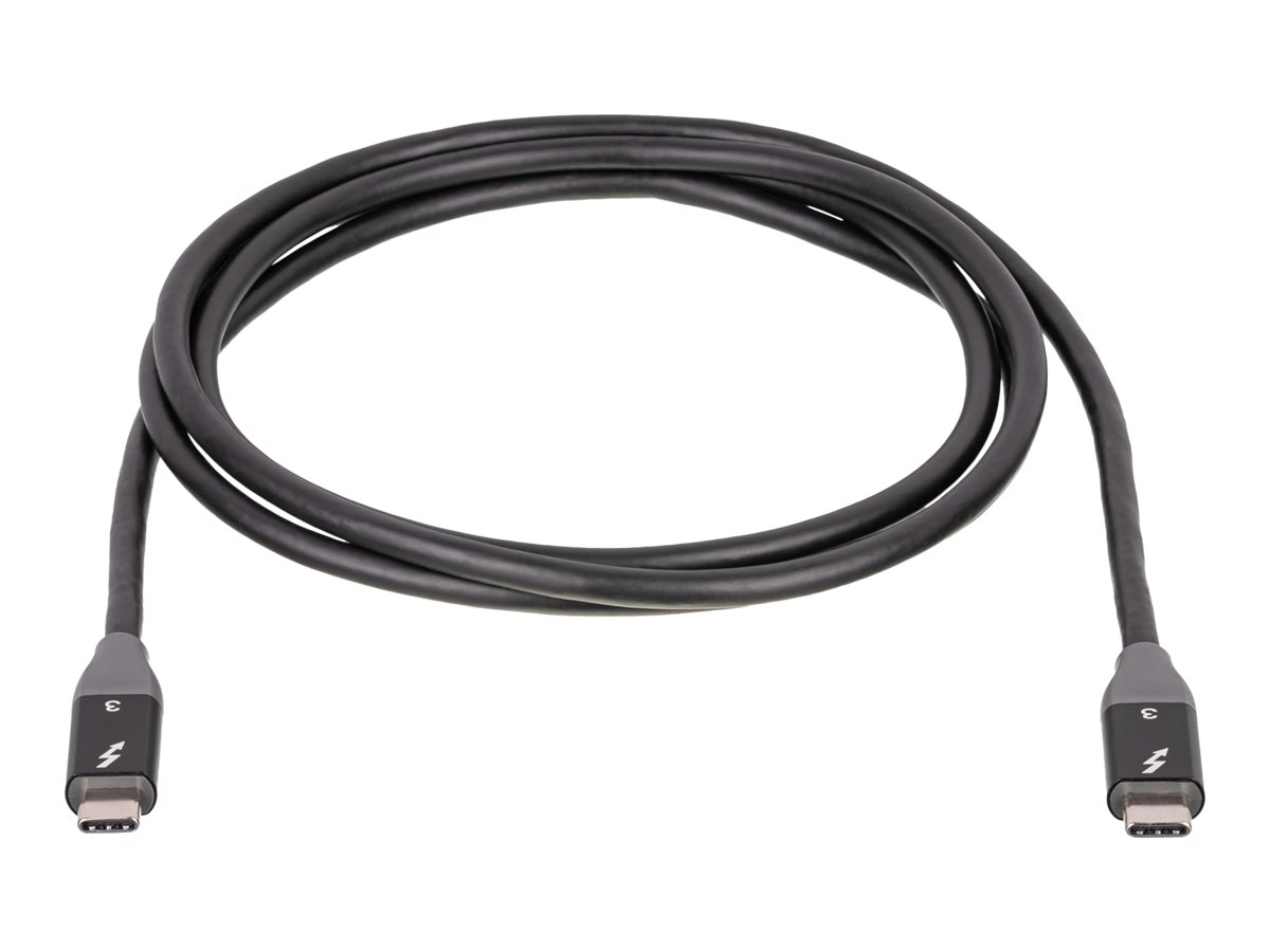 Akyga AK-USB-34 Thunderbolt kabel 1.5m Sort