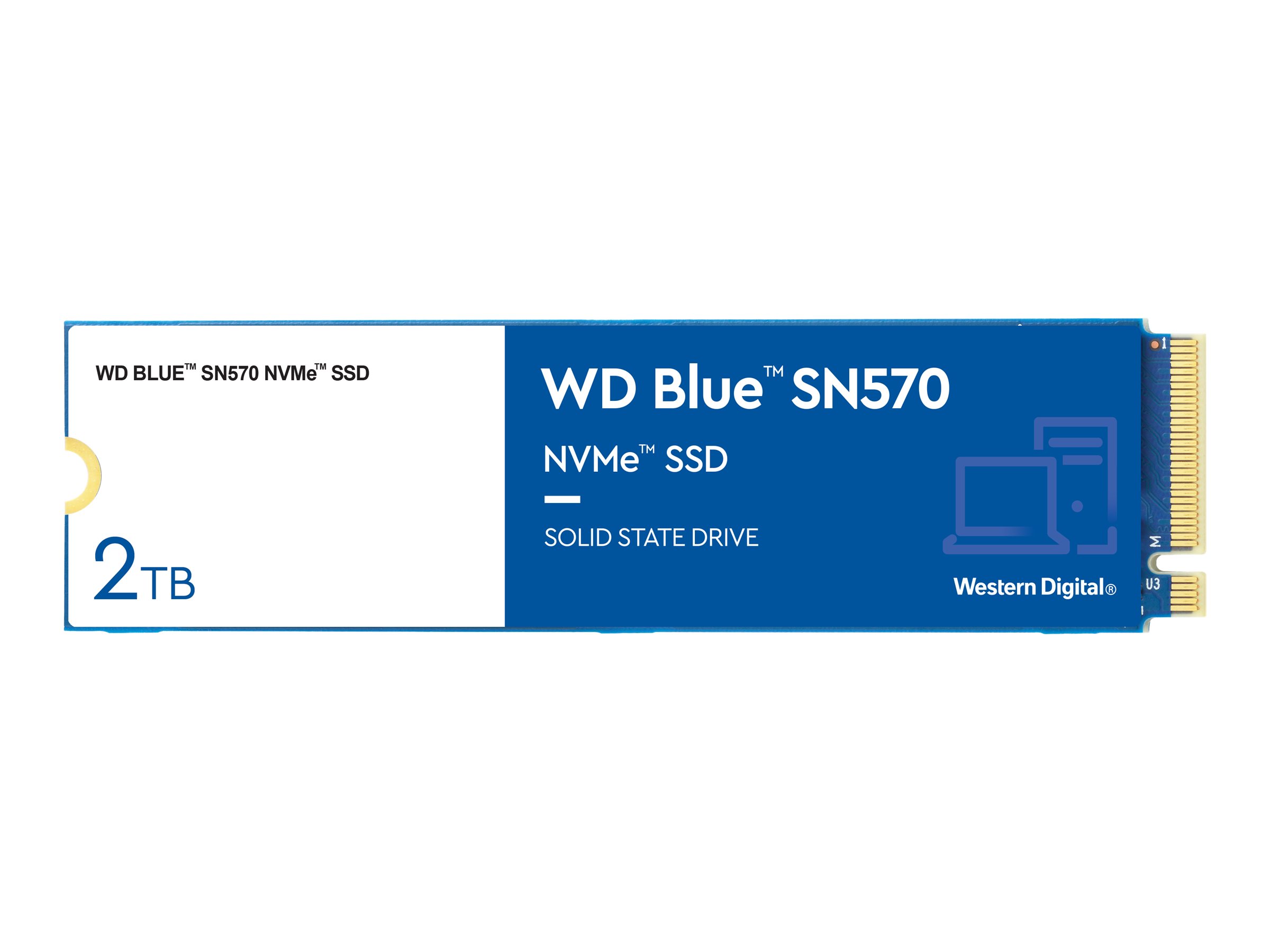 WD Blue SN570 NVMe SSD SSD WDS200T3B0C 2TB M.2 PCI Express 3.0 x4 (NVMe)