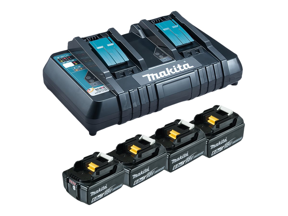 Makita DC18RD battery charger - with battery - 4 - Li-Ion