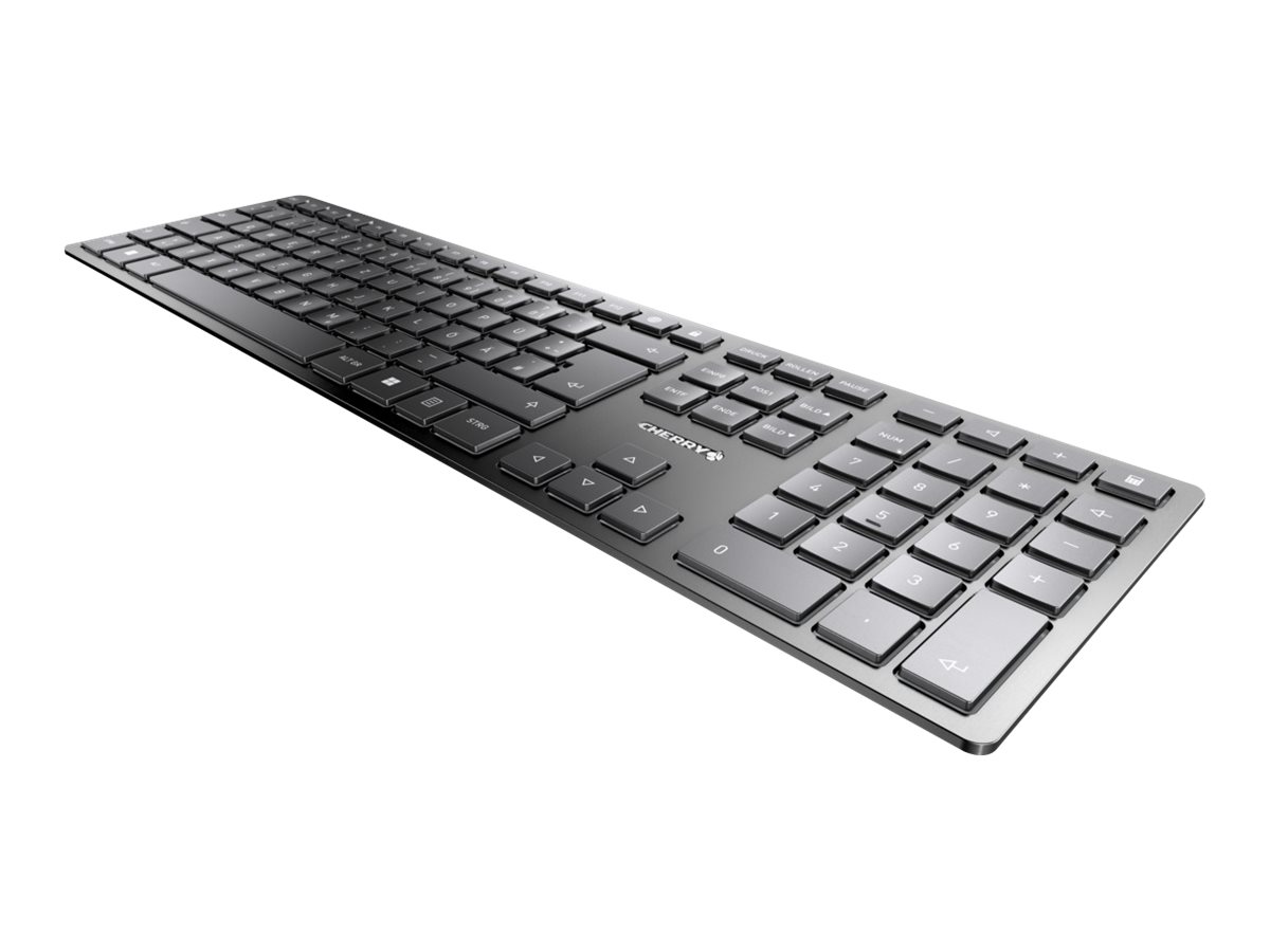 CHERRY KW 9100 SLIM Tastatur Trådløs Tysk