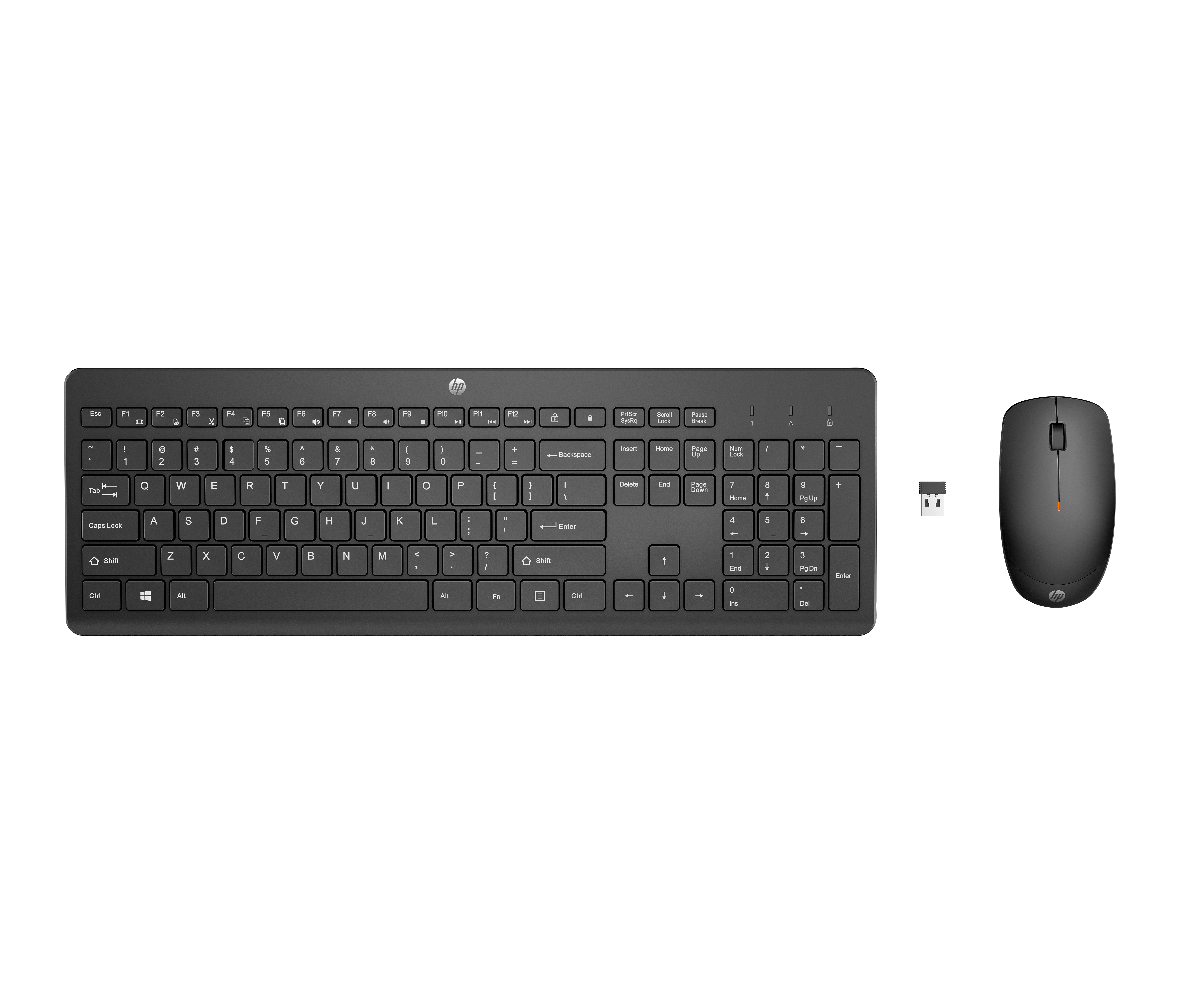 HP 230 Wireless Mouse and Combo Tastatur Membran Trådløs