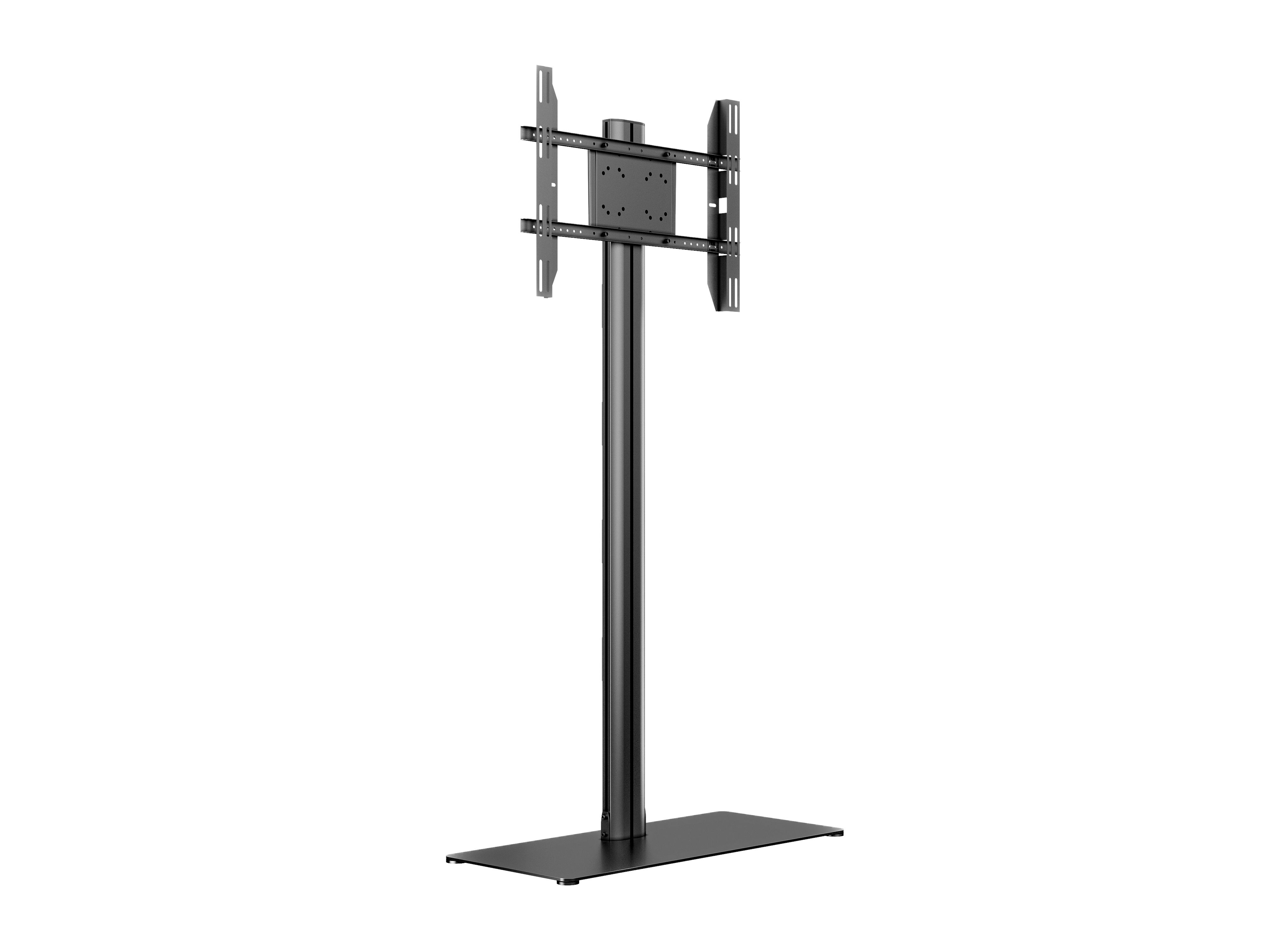 Multibrackets M Display Stand 180 Single - Stativ - for fladt panel - aluminium, stål - sort - skærmstørrelse: 24-63 - monteringsgrænseflade: op til 700 x 400 mm - gulvstående