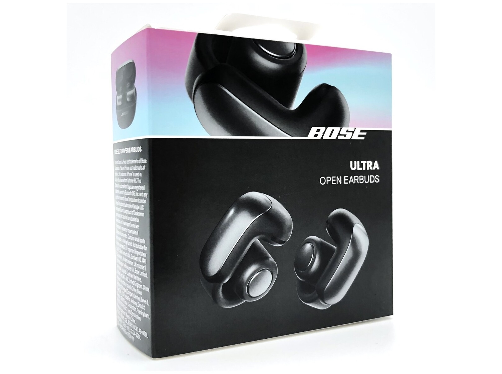 Bose Ultra Open - Ægte trådløse øretelefoner med mik. - åbent øre - Bluetooth - sort