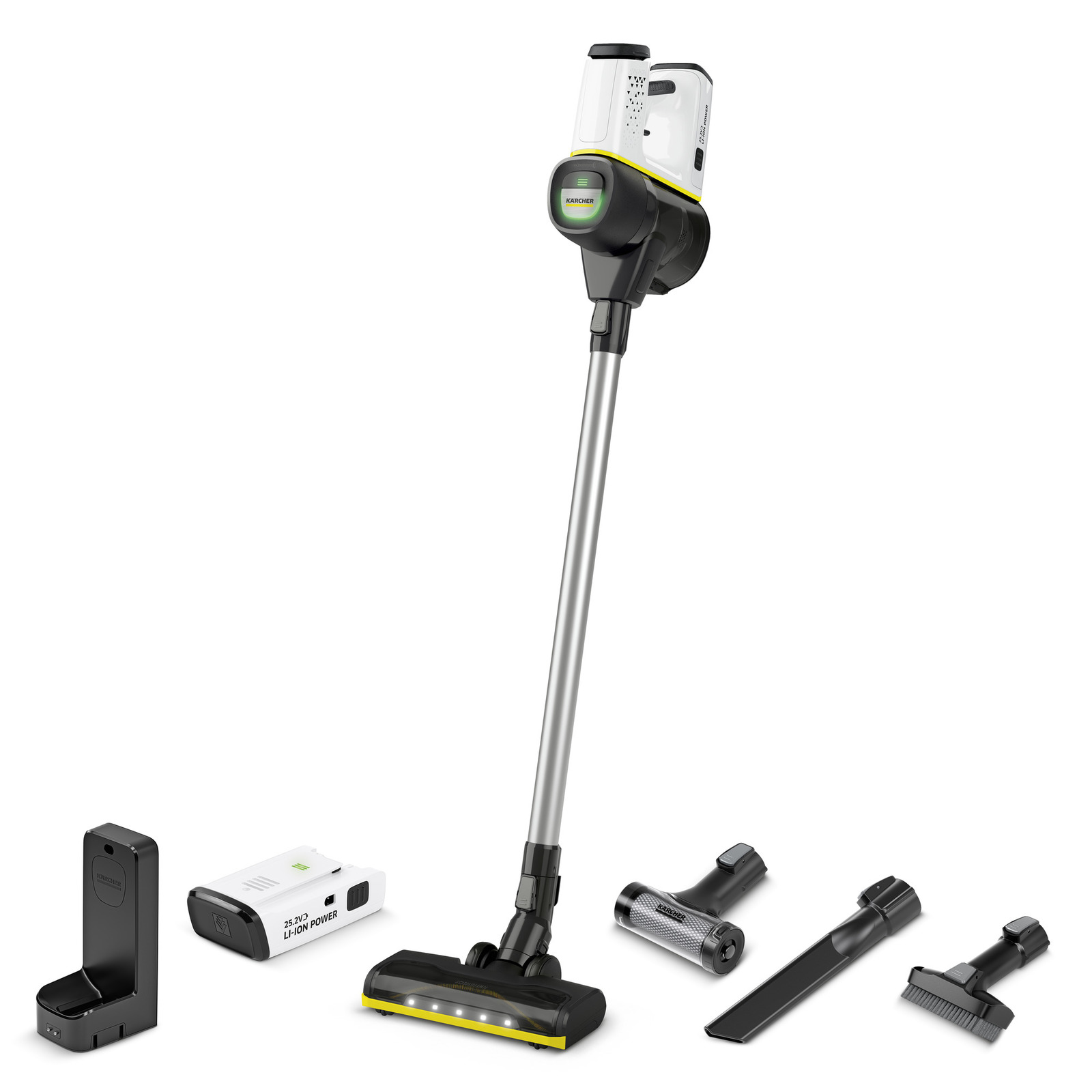 Kärcher VC 6 Cordless OurFamily Battery Plus Støvsuger Pind/håndholdt 0.8liter Hvid