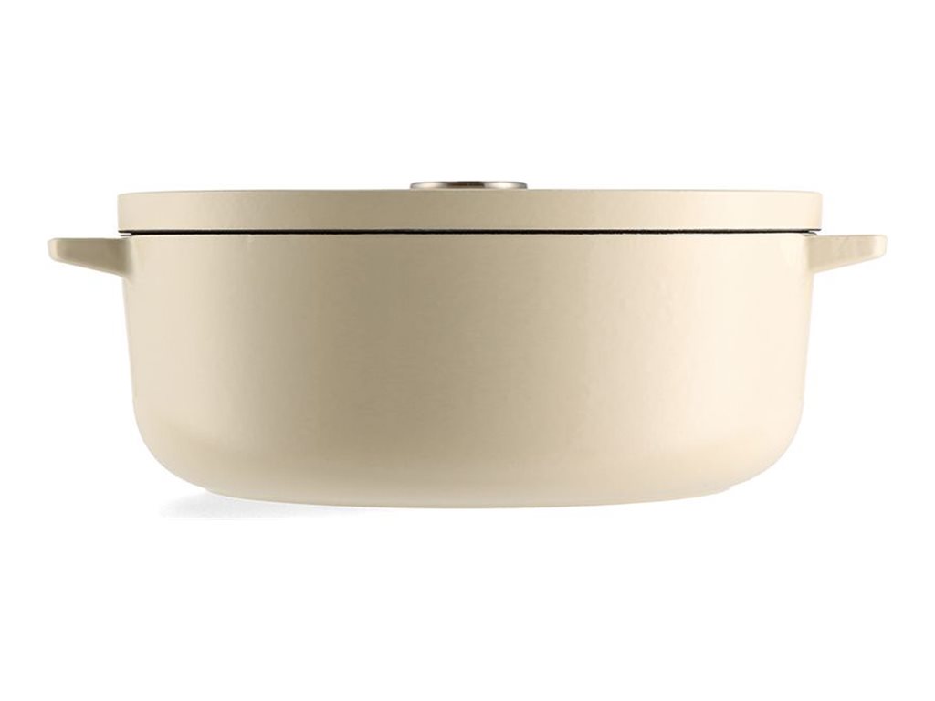 Kitchenaid - Ka-oval Casserole - Almond Cream - 30 Cm/5.6l