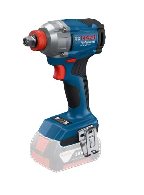 Bosch Professional Cordless Impact Wrench GDX 18V-285 Professional solo, 18 Volt blue, without battery and charger - SOLO