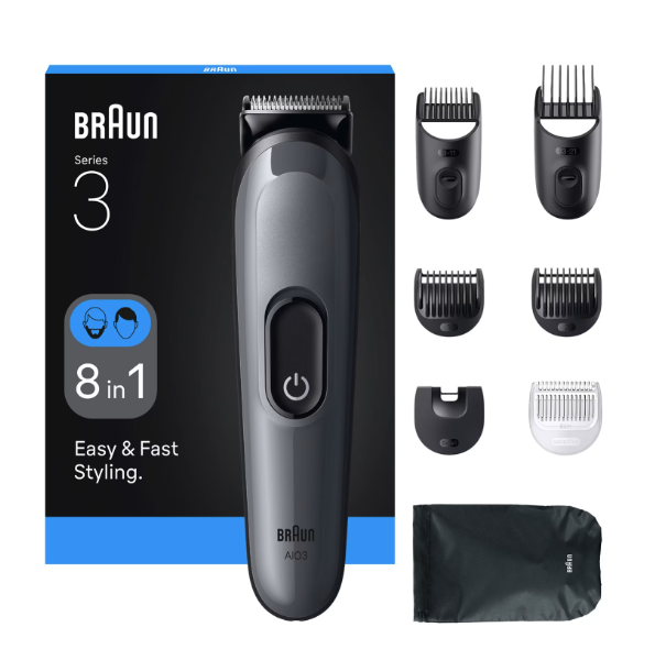 Braun Series 3 AIO3540 All-In-One Multi-Styler hårbarbermaskine