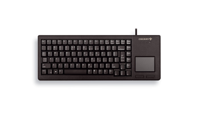Tastatur med touchpad - Cherry XS, USB, QWERTZ (tysk), sort