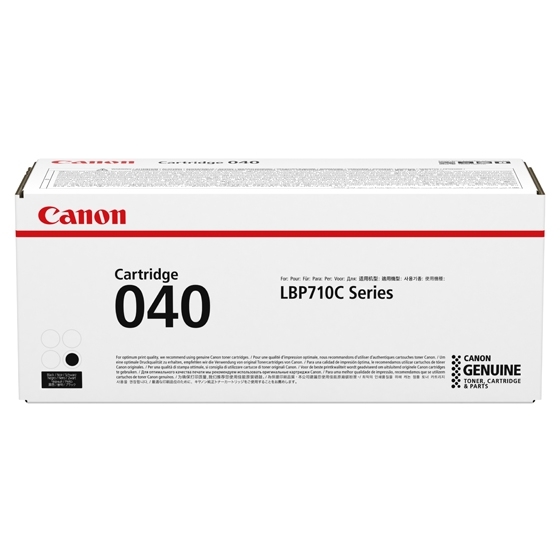 Canon Canon 040 BK Tonerkassette sort 0460C001 Modsvarer: N/A