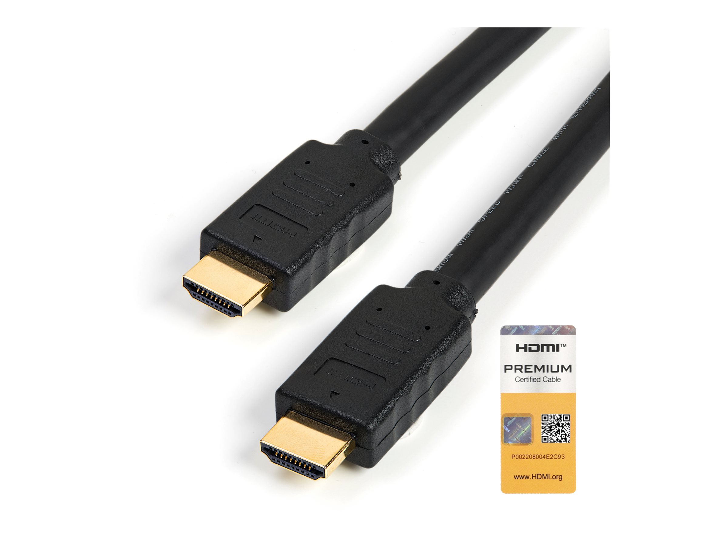 StarTech.com StarTech.com Premium Certified High Speed HDMI 2.0 Cable with Ethernet - 15ft 5m - 3D Ultra HD 4K 60Hz - 15 feet Long HDMI Male to Male