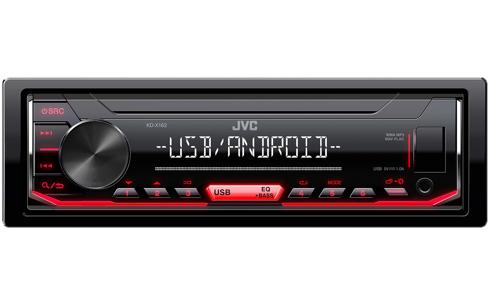JVC KD-X162 Sort 200 W