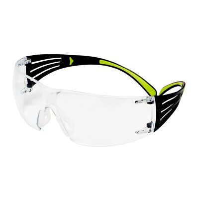 3M SF4000CC1 sikkerhedsbrille & brille Sikkerhedsbriller Plast Sort, Grøn billede