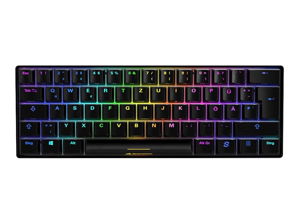 Sharkoon SKILLER SGK50 S4 Tastatur Mekanisk RGB Kablet Tysk