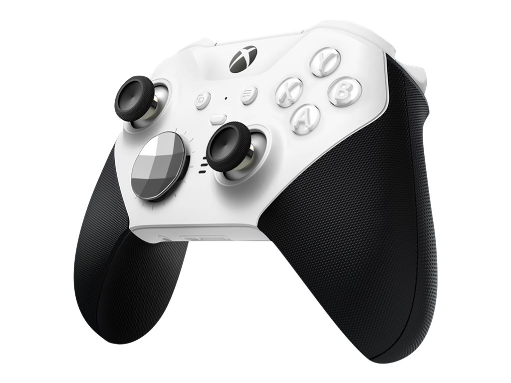 Microsoft Xbox Elite Wireless Controller Series 2 - Core - Gamepad - trådløs - Bluetooth - hvid - for PC, Microsoft Xbox Series S, Microsoft Xbox Series X, Microsoft Xbox One, Android, iOS