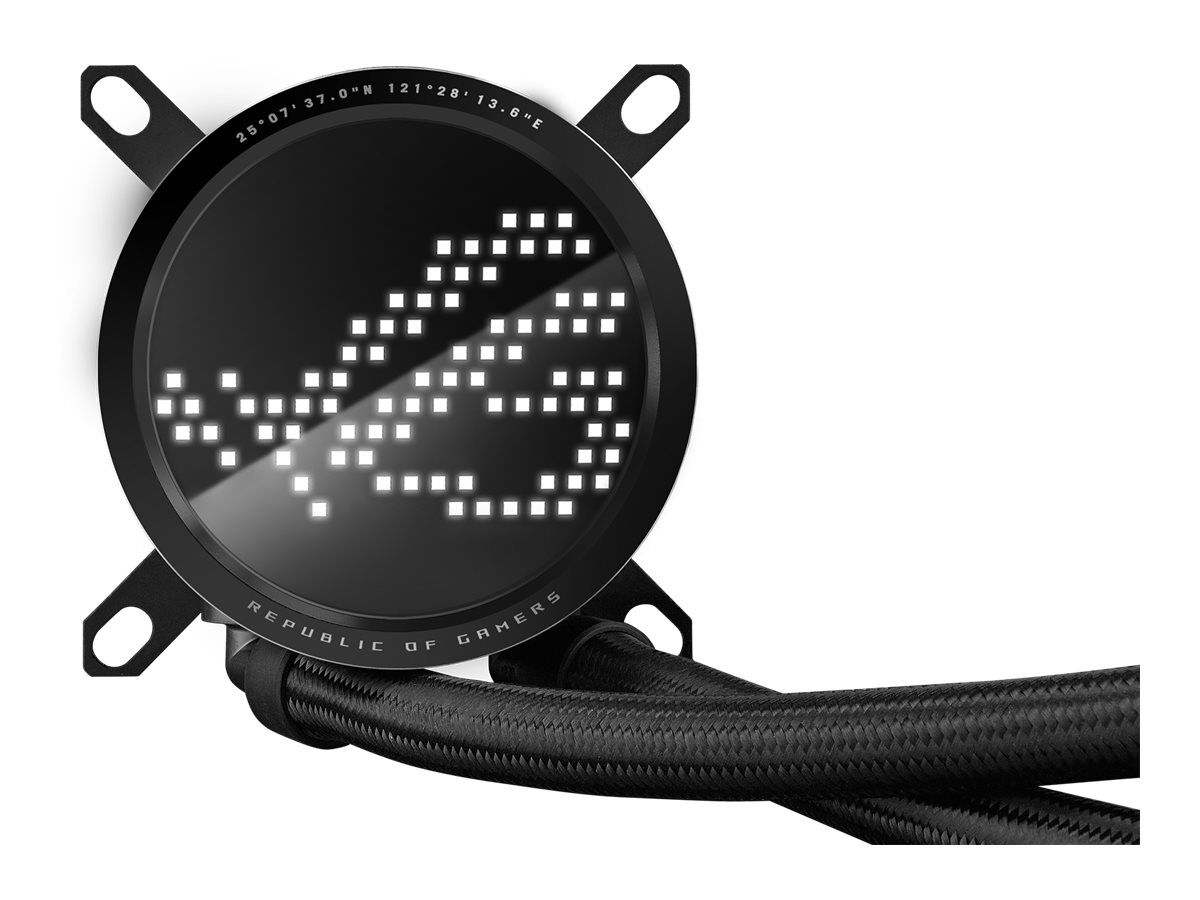 ASUS ROG RYUO III 240 ARGB Processors flydende kølesystem 1-pack Sort 120 mm Vandkøling - GEEKD.dk