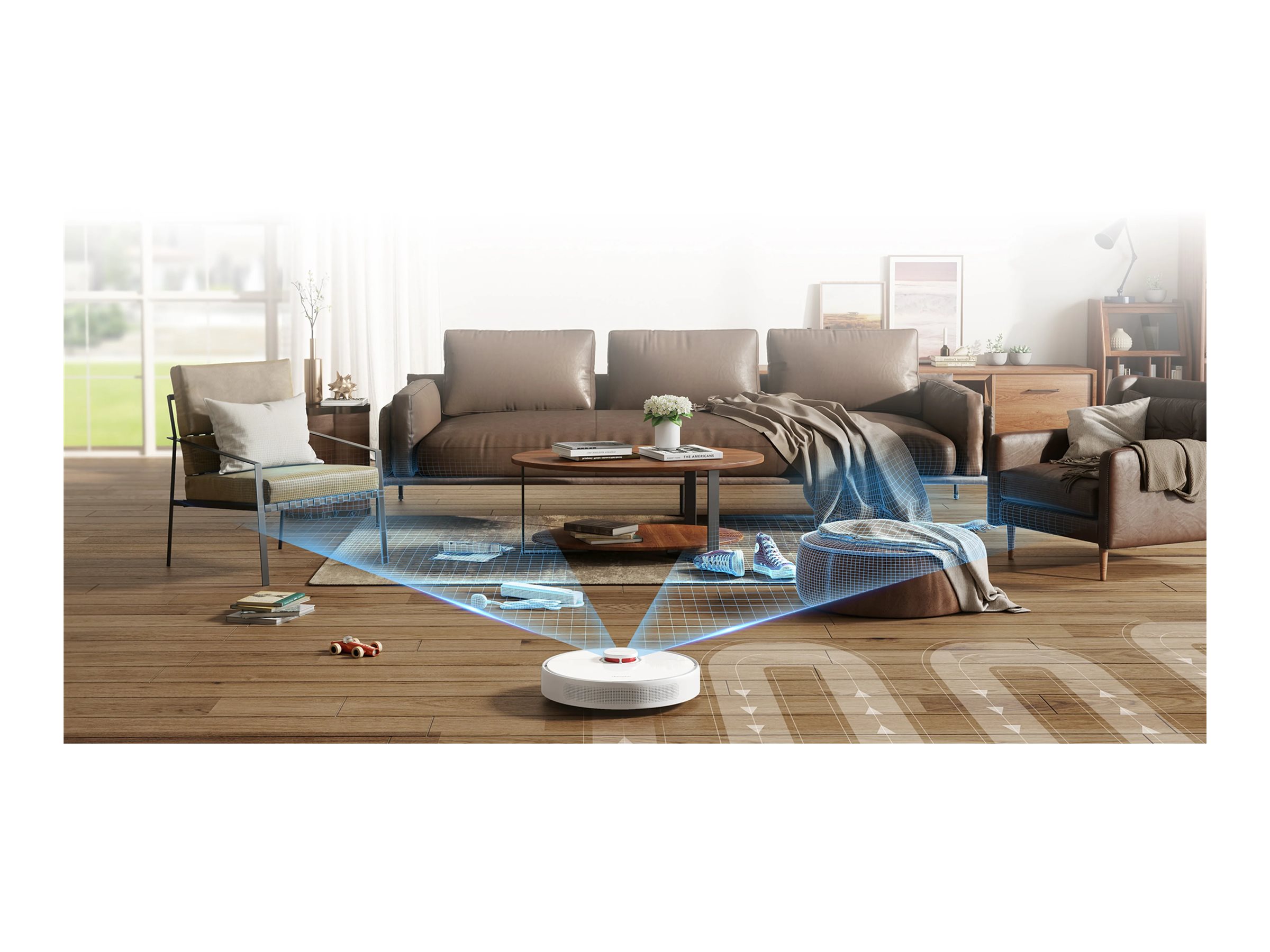 Dreame DreameBot D10s, Poseløs, Hvid, Rund, 0,57 L, 60 dB, 0,57 L