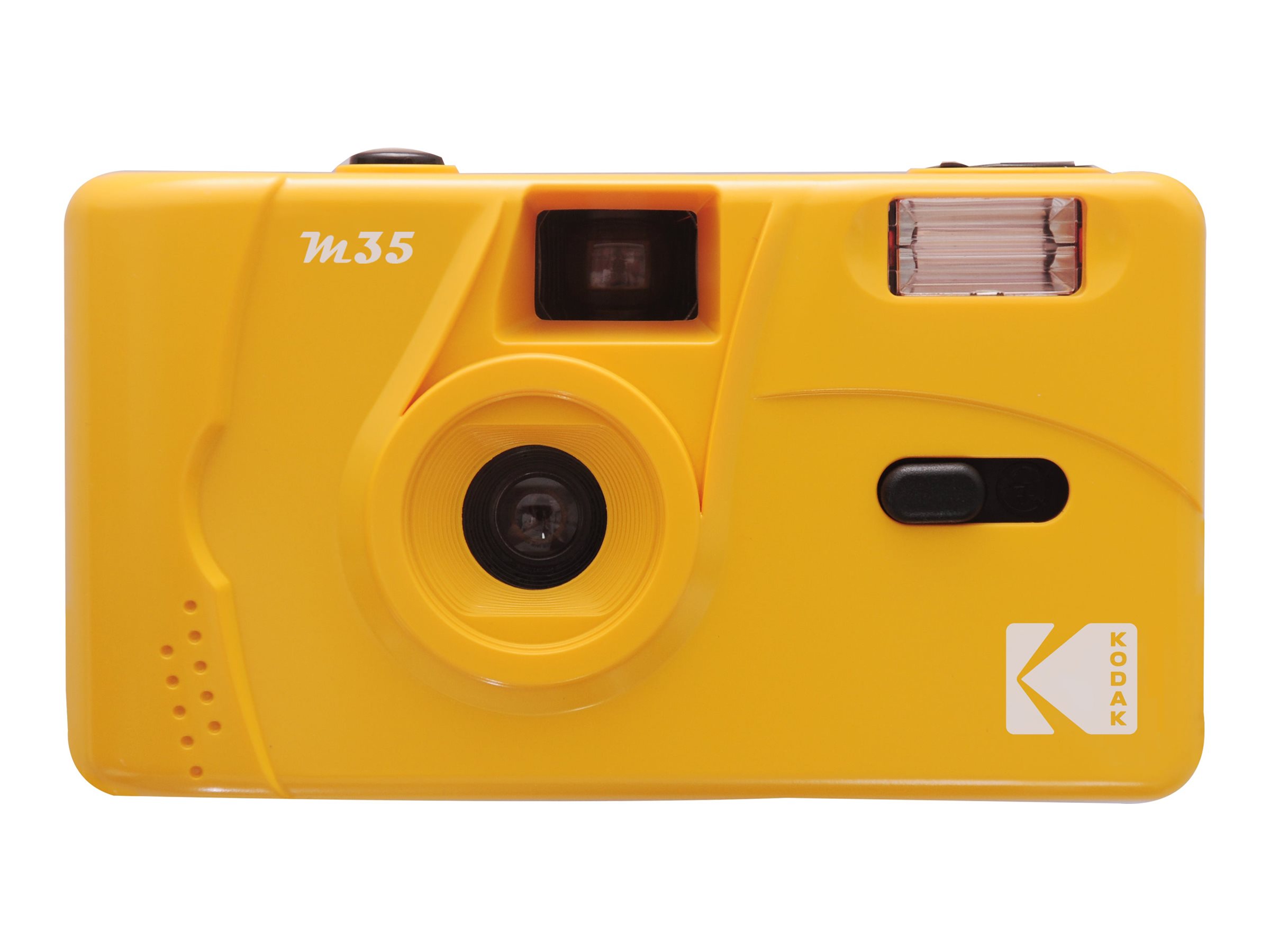 Kodak M35 analog kamera - gul, 35 mm med flash