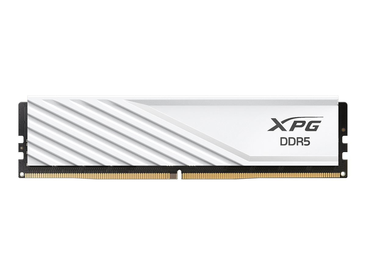 XPG LANCER BLADE - DDR5 - sæt - 16 GB: 2 x 8 GB - DIMM 288-PIN lav profil - 6400 MT/s / PC5-51200 - CL32 - 1.4 V - ikke bufferet - on-die ECC - hvid