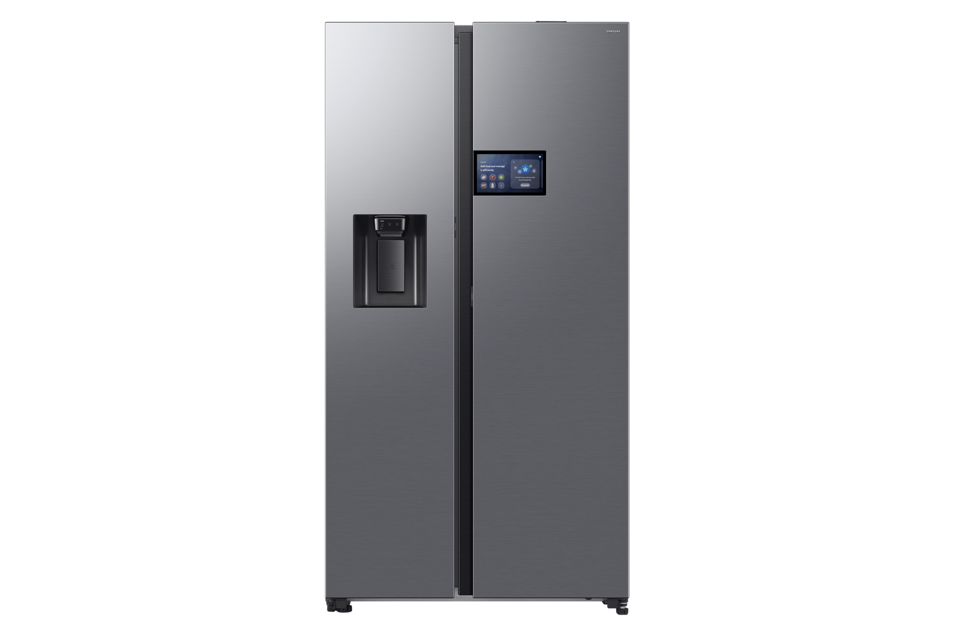 Samsung Series 9 RS90F64EDT side-by-side køle-fryseskab Fritstående 621 L D Rustfrit stål