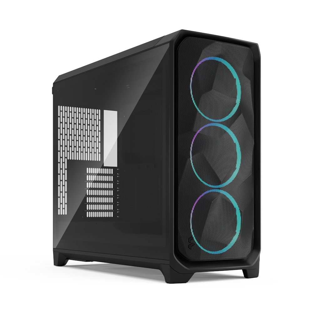 Fractal Design Meshify 3 XL RGB TG Light Tint Tårn ATX Ingen Strømforsyning Sort