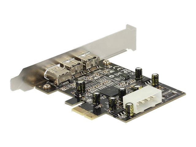 Delock PCI Express card FireWire A / B - Videooptagelsesadapter - PCIe