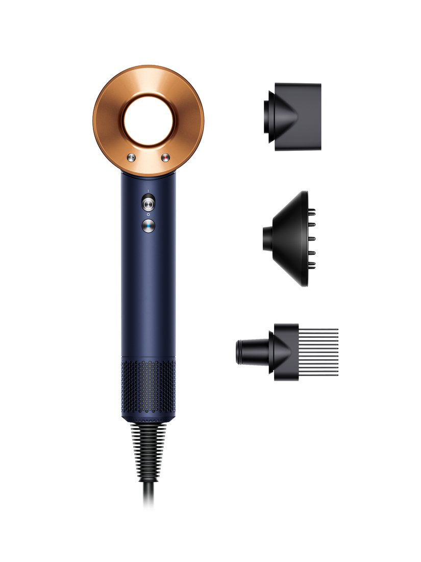 Dyson Supersonic™ Hairdryer Curly+Coily Prussian Blue/Rich Copper