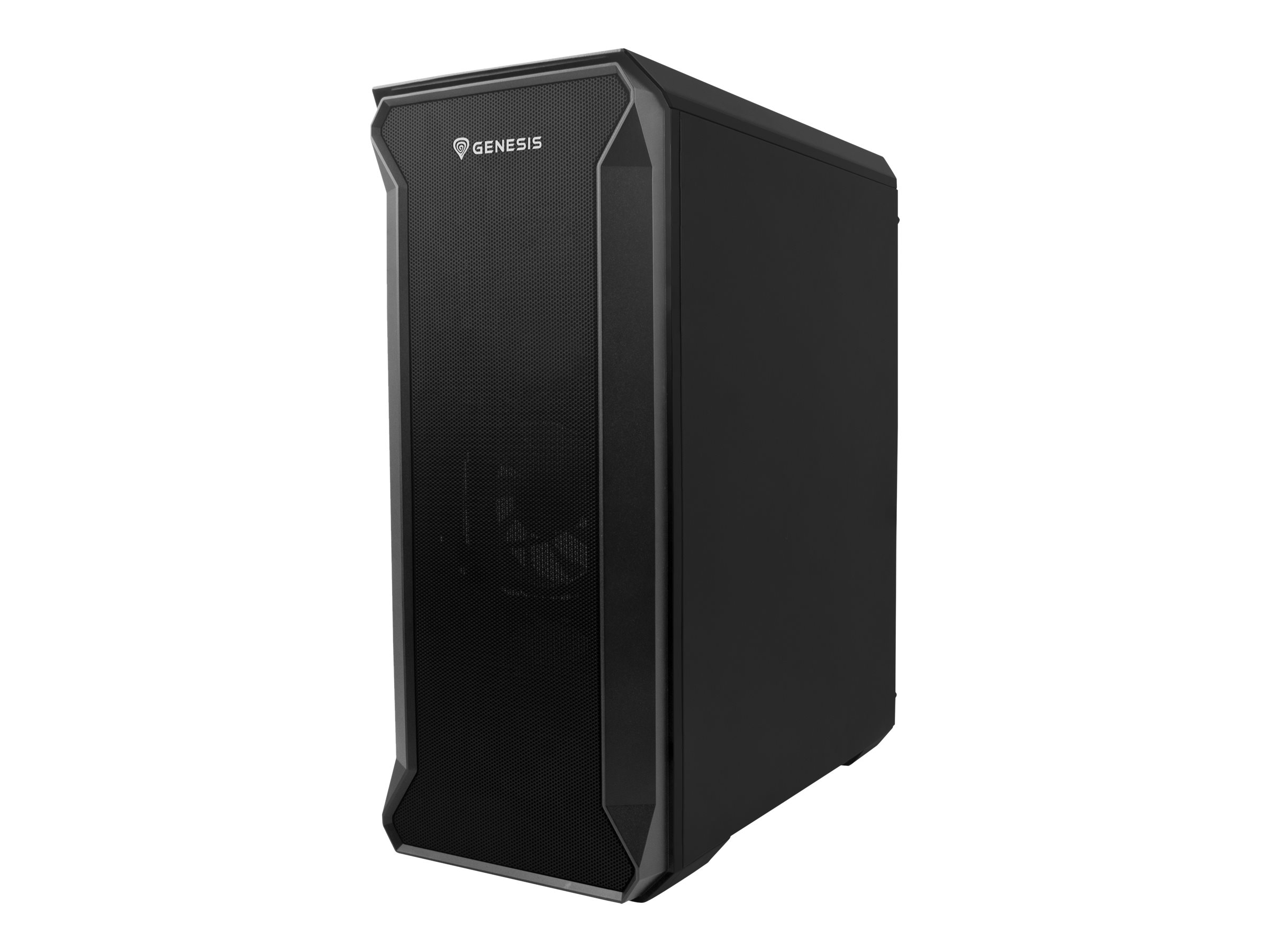 Natec Genesis Irid 505 – midi-tower PC kabinet, sort
