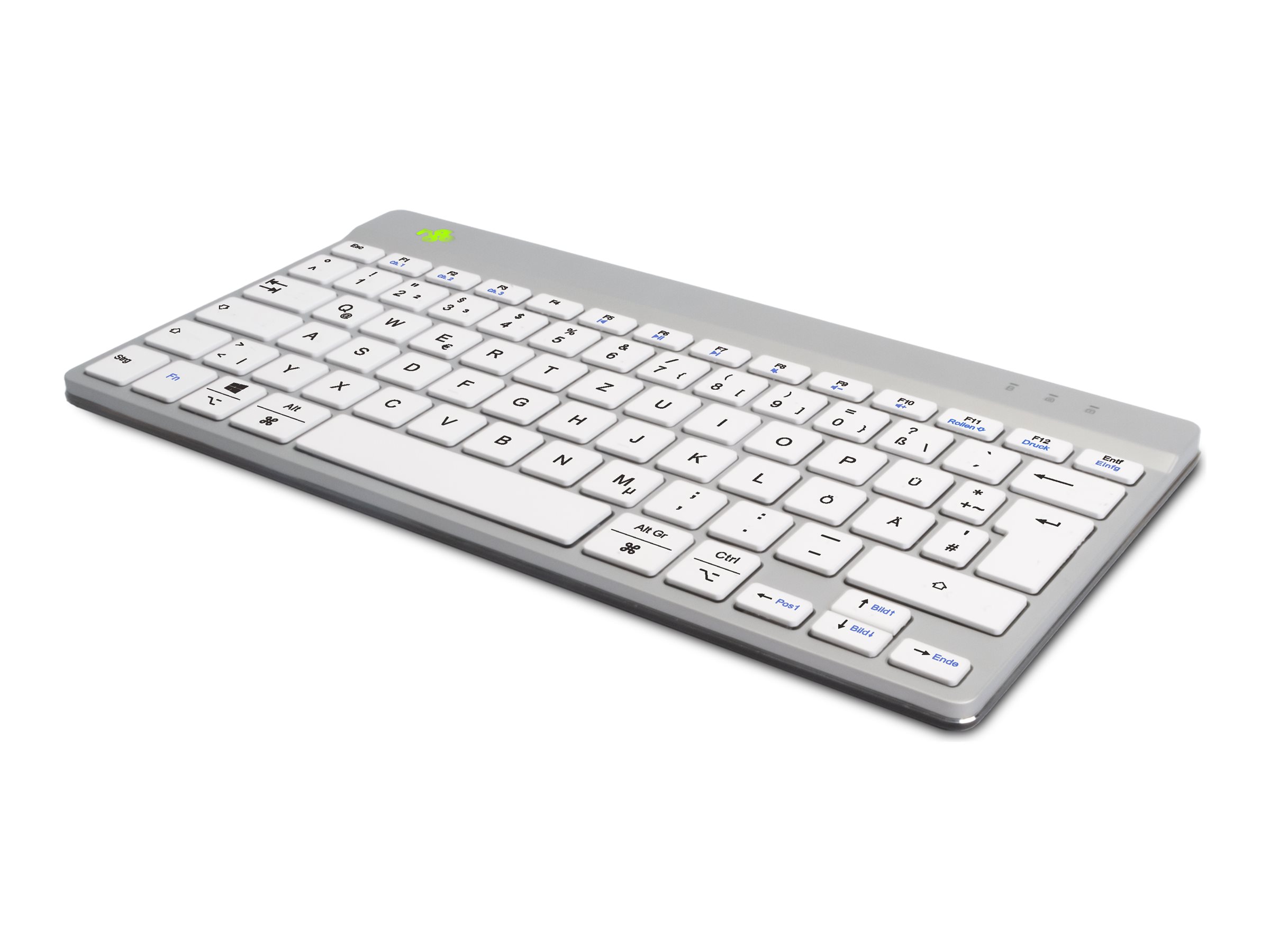 R-Go Tools R-Go Ergonomic Keyboard Compact break - Tastatur - Tysk - Hvid