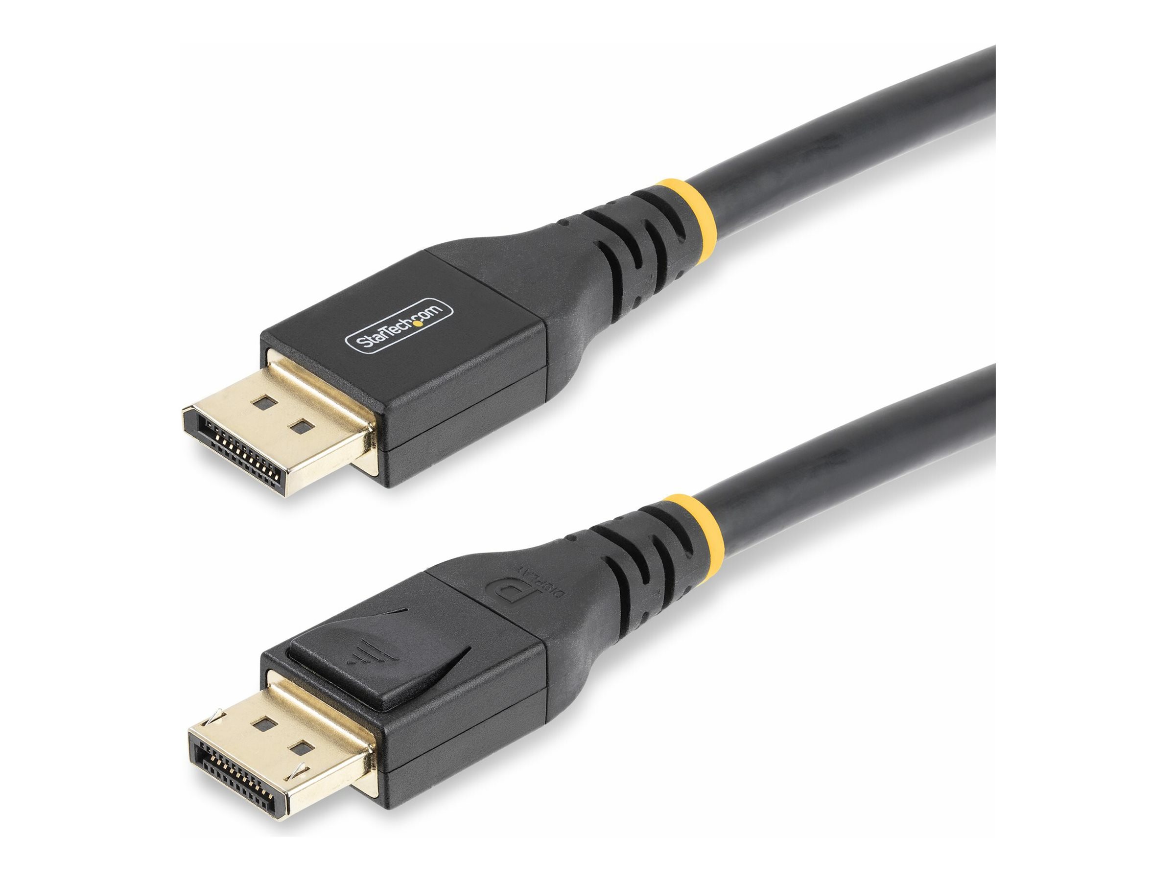 StarTech.com 50ft (15m) VESA-Certified Active DisplayPort 1.4 Cable, DP8K w/HBR3/HDR10/MST/DSC 1.2/HDCP 2.2, 8K 60Hz, 4K 120Hz Video - Active DP 1.4