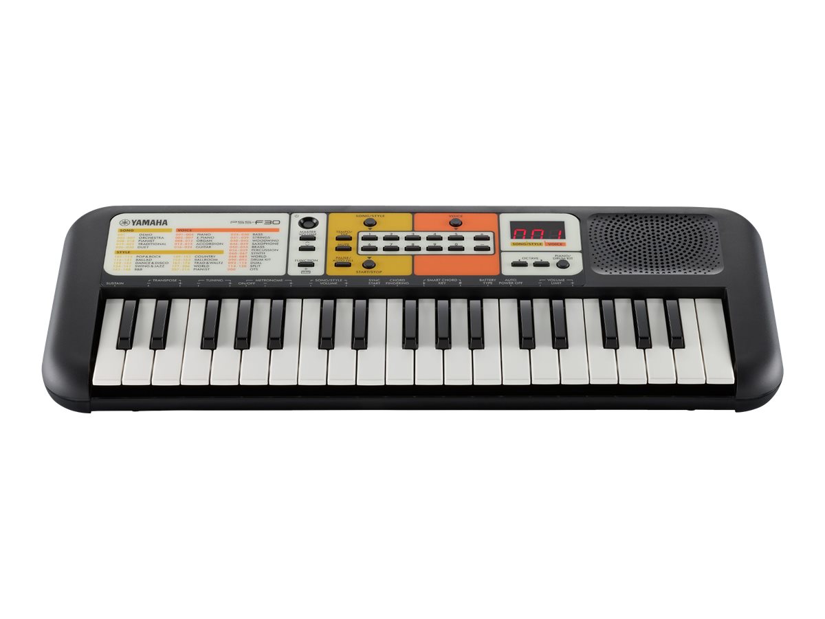 Keyboard til begyndere Yamaha PSS-F30 - 37 tangenter, sort