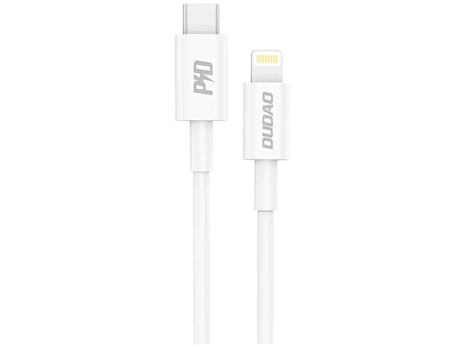 Dudao L6X USB-C - Lightning PD 20W 1m Cable - White
