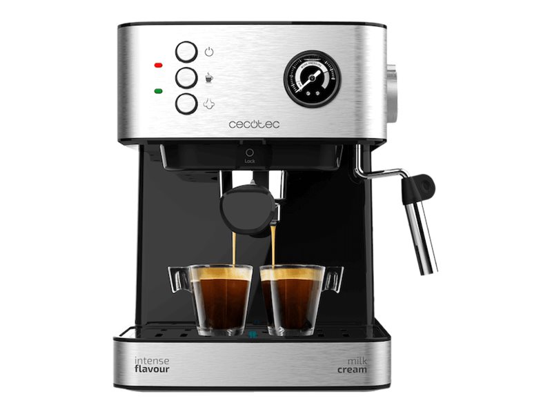 Cecotec Power Espresso 20 Profesional Semiautomatisk kaffemaskine 1,5l Sort