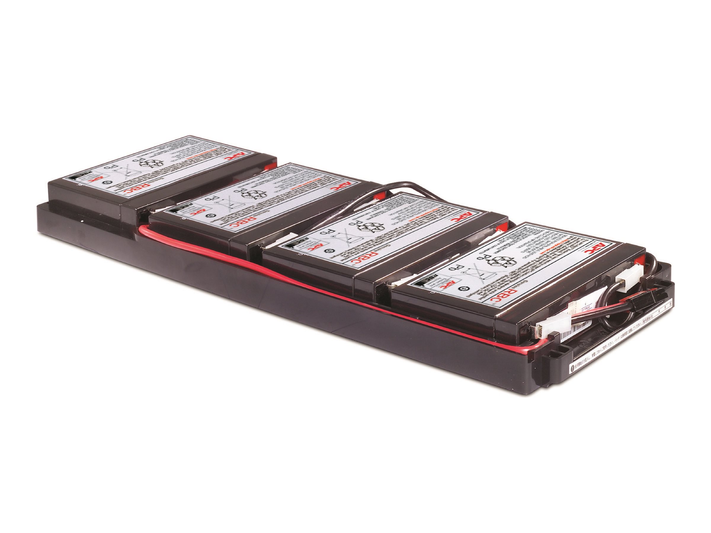 APC Replacement Battery Cartridge #34 - UPS-batteri - Blysyre - sort - for P/N: SUA1000RM1U, SUA1000RMI1U, SUA750RM1U, SUA750RMI1U